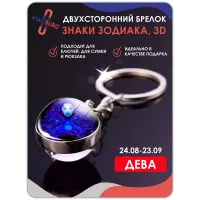 Брелок для ключей Знаки зодиака 3D Дева