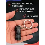 Брелок для ключей машинка черная