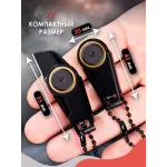 Брелок нож складной черный