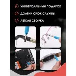 Брелок отвертка для очков 3 в 1, 1 шт черная Брелок отвертка для очков 3 в 1, 1 шт черная