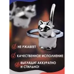 Брелок Кошка для ключей, сумки и рюкзака 