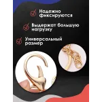 Большой карабин с большим кольцом (золото) Большой карабин с большим кольцом (золото)