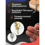 Кольцо для брелока с винтовым штифтом, серебро Кольцо для брелока с винтовым штифтом, серебро