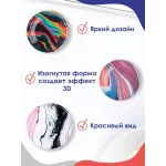 Стеклянные магниты на холодильник 3D Разводы Стеклянные магниты на холодильник 3D Разводы