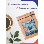 Стеклянные магниты на холодильник 3D Природа