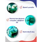 Стеклянные магниты на холодильник 3D Морские черепахи Стеклянные магниты на холодильник 3D Морские черепахи