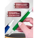 Ручка АВТОМАТ пластиковая шариковая в красном корпусе 1 шт